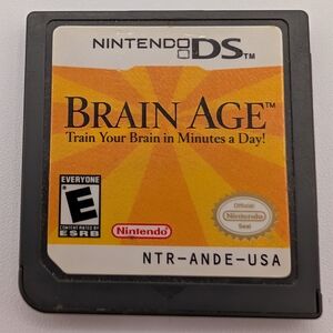 Nintendo DS Brain Age Game Cartridge -